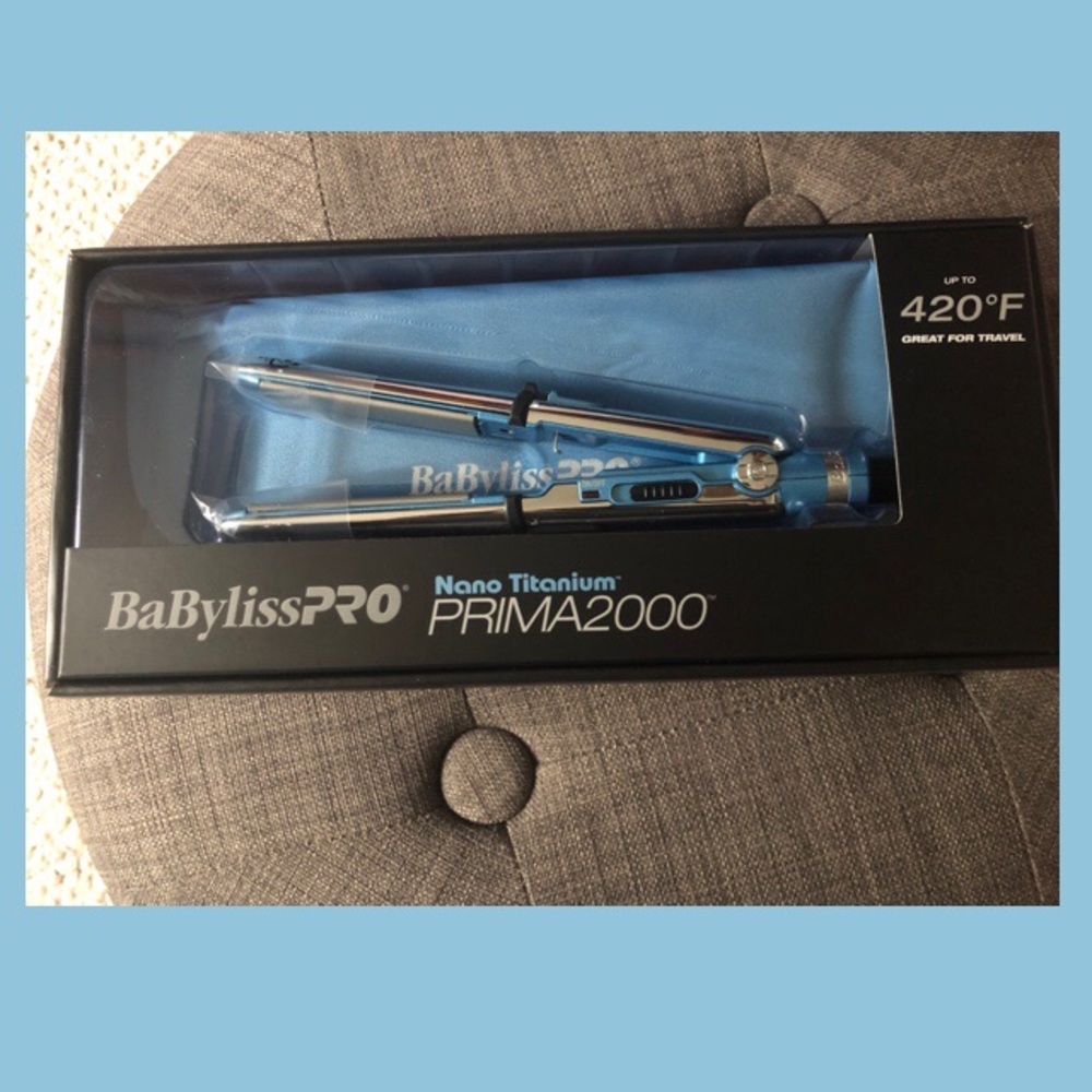 Babybliss nano flat iron